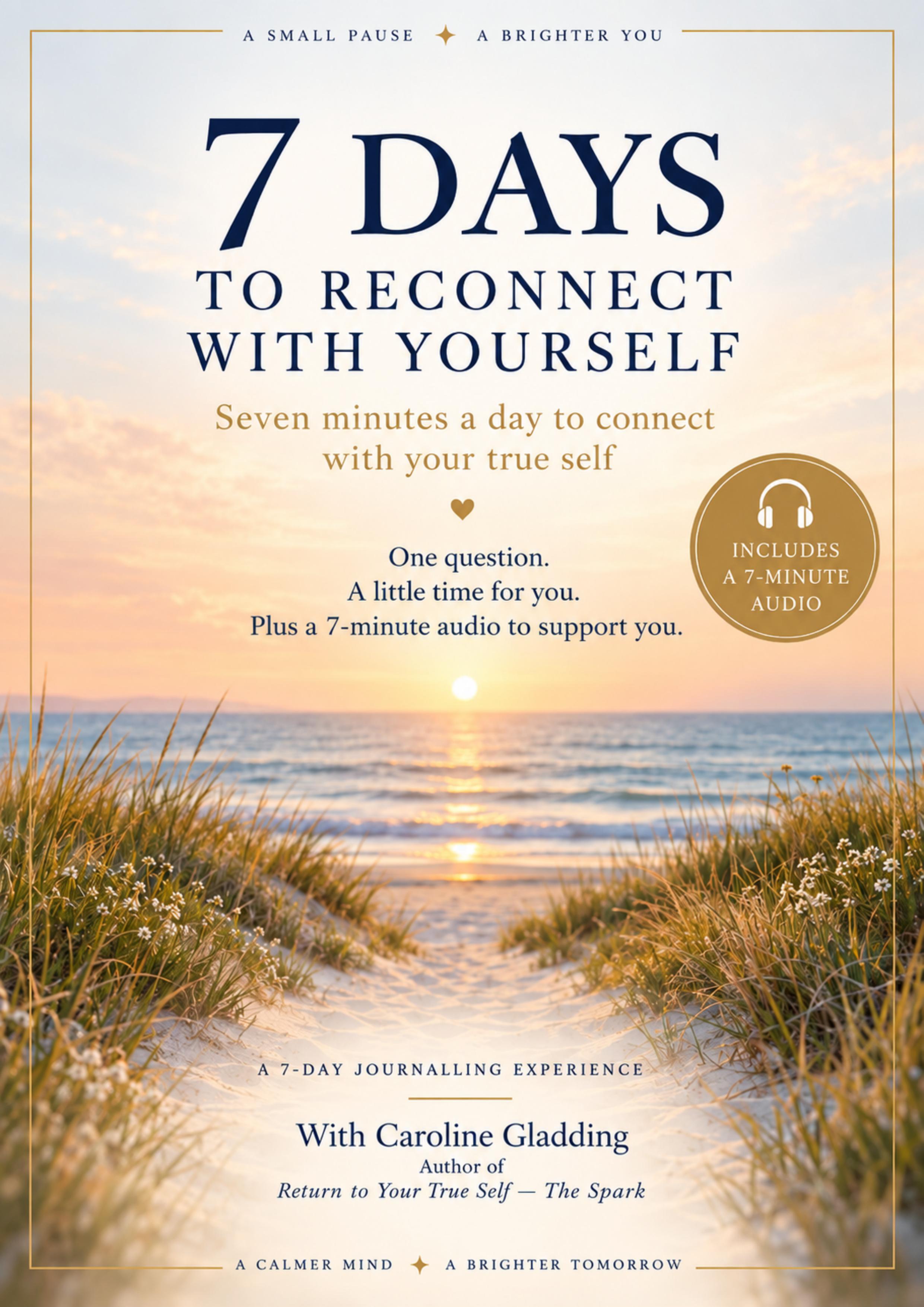 7 Days to Reconnect with Yourself digital journal